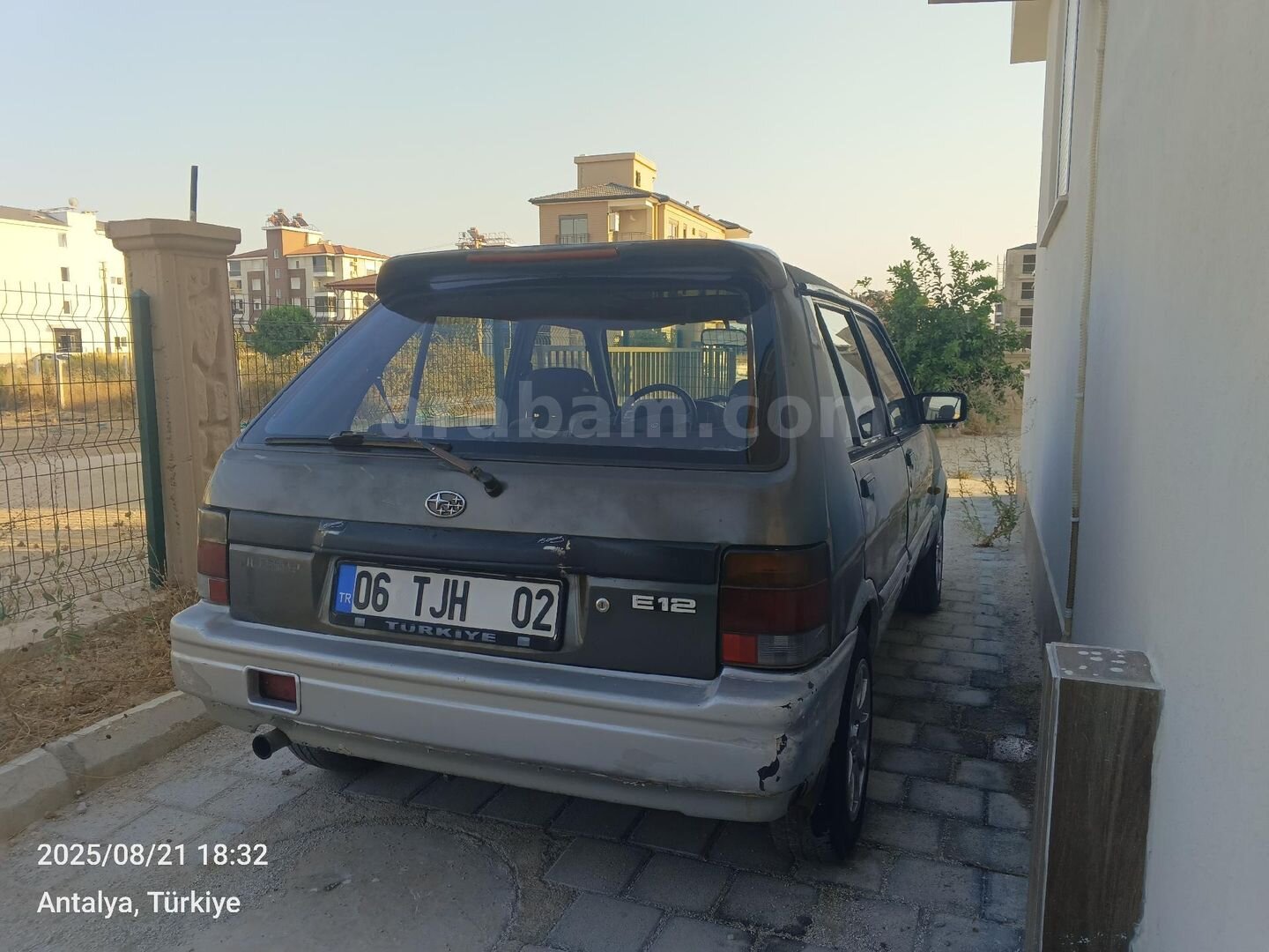 Sahibinden Subaru Justy 1.2 GLi 1992 Model Antalya 410.000 km Füme 7