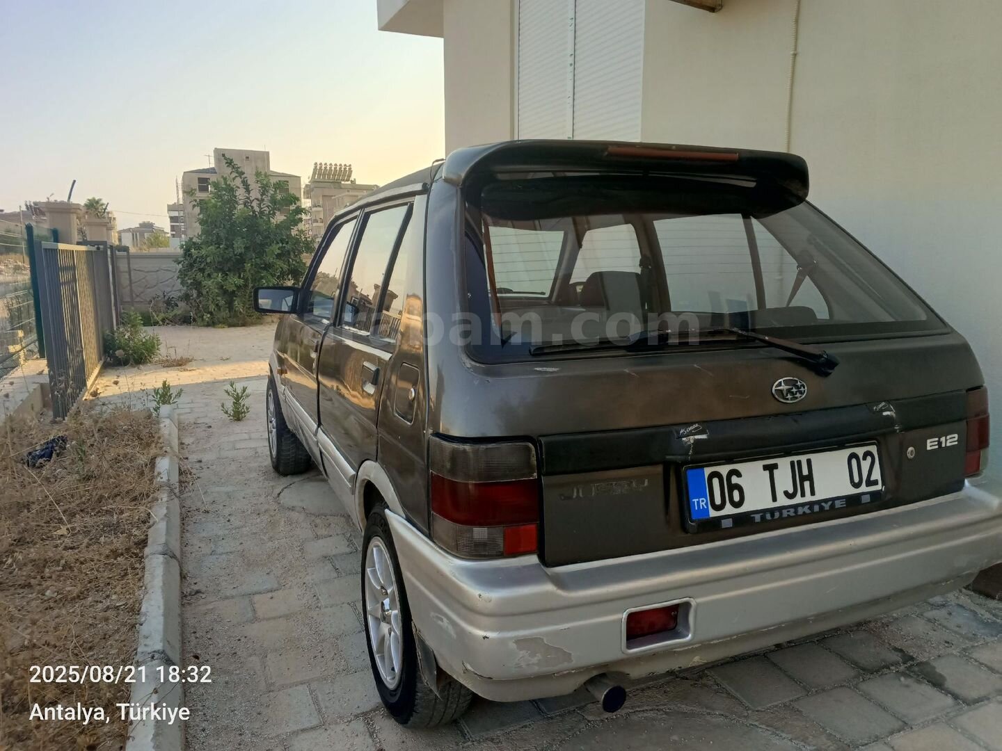 Sahibinden Subaru Justy 1.2 GLi 1992 Model Antalya 410.000 km Füme 4