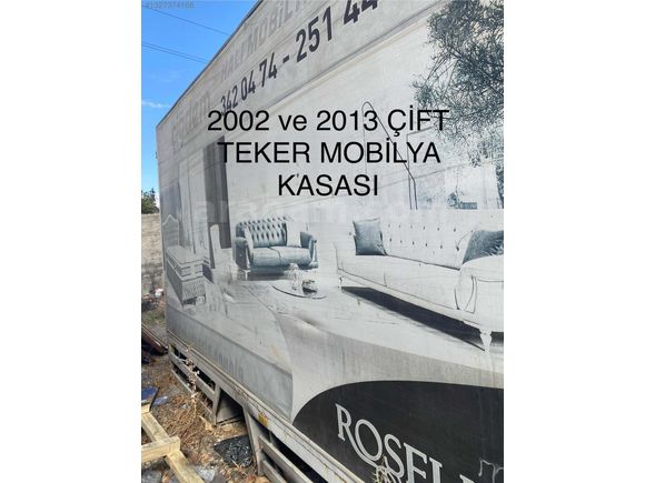 2002 ve 2013 model çift teker kasaları.Acıklamayı okuyun
