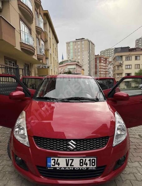 Sahibinden Suzuki Swift 1.2 GL 2012 Model İstanbul 153.000 km Kırmızı