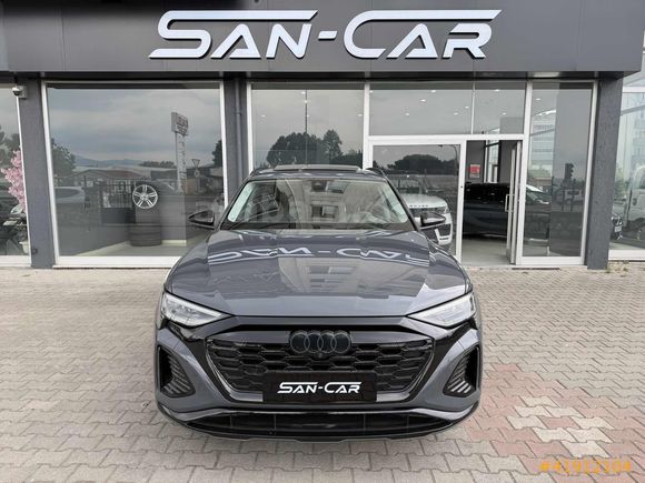 //SAN-CAR//2023 AUDI Q8 E-TRON 55 QUATTRO S LINE BLACK CARBON/