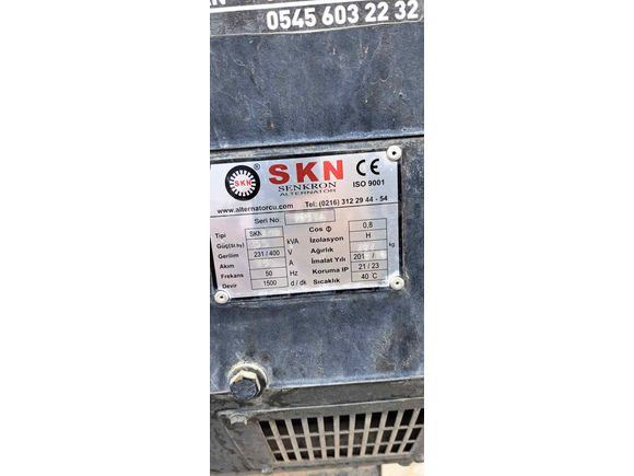 Traktör arkası 55 Kwa jeneratör çok. Temiz  