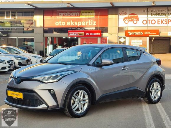 2021 TOYOTA C-HR 1.8 HYBRİD FLAME OTOMATİK 56 KM GARANTİLİ ELMAS
