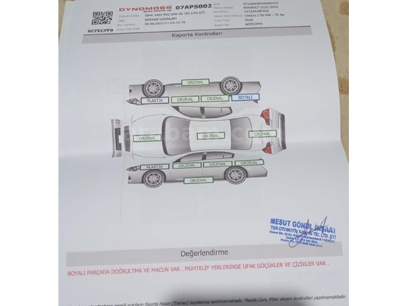 Sahibinden Renault Clio 1.5 dCi Joy 2016 Model