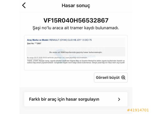 2017 ÇIKIŞLI HATASIZ BOYASIZ ÇOK TEMİZ TRAMERSİZ