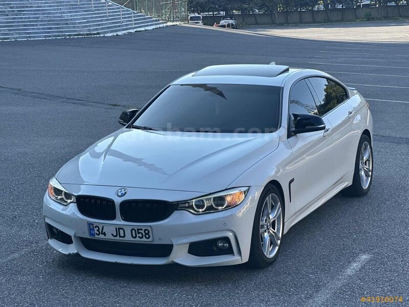 Galeriden BMW 4 Serisi 418i Gran Coupe Prestige 2015 Model İstanbul 185.000 km Beyaz