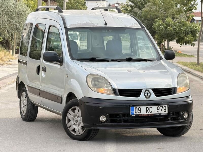 Galeriden Renault Kangoo 1.5 dCi Expression 2004 Model Denizli 350.000 km Gri (Gümüş)