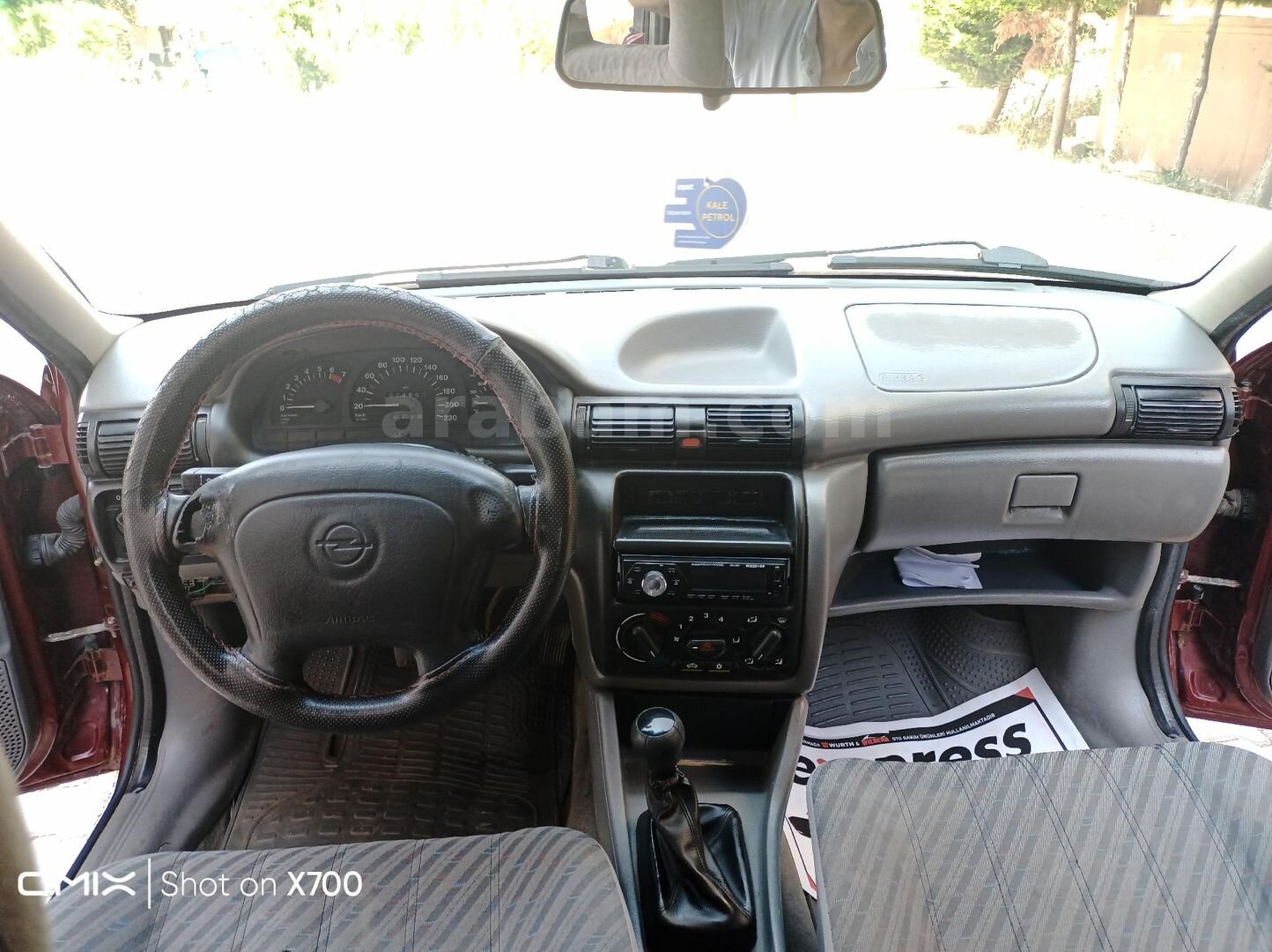 Galeriden Opel Astra 1.6 GLS 1998 Model Afyonkarahisar 214.000 km Bordo 6