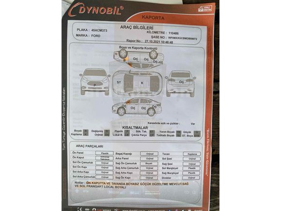Sahibinden Ford Focus 1.6 TDCi Trend X 2013 Model 