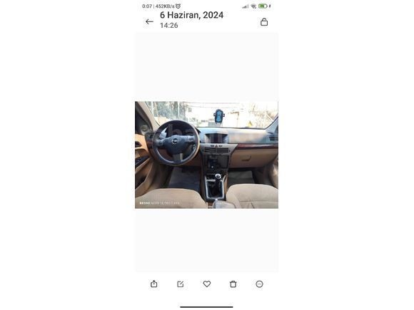 Sahibinden Opel Astra 1.6 Elegance 2005 Model  292.000 km Mavi