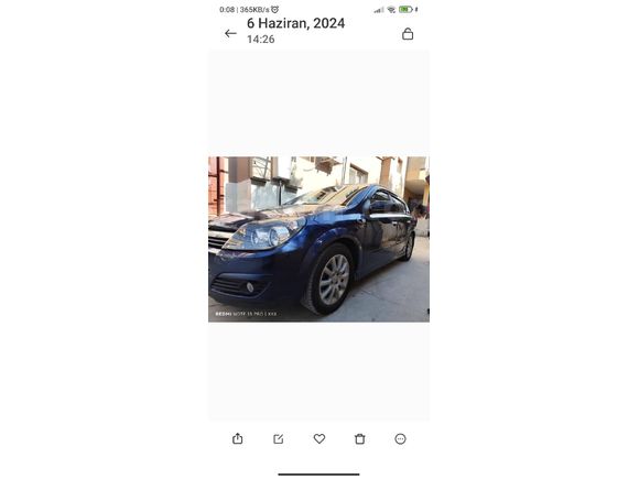 Sahibinden Opel Astra 1.6 Elegance 2005 Model  292.000 km Mavi