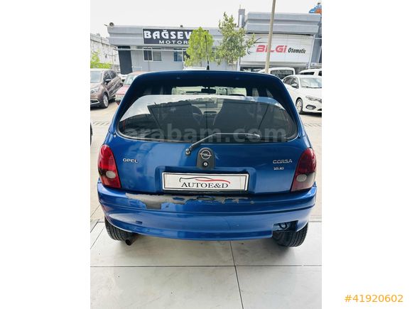ÇITIR HASARLI ÇEKME BELGELİ SARUFLU KLİMALI CORSA GSİ