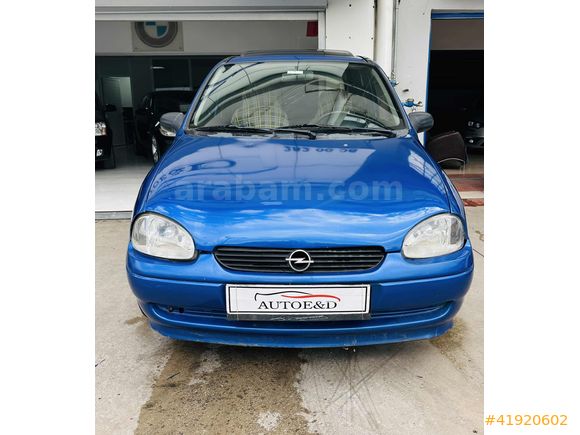 ÇITIR HASARLI ÇEKME BELGELİ SARUFLU KLİMALI CORSA GSİ