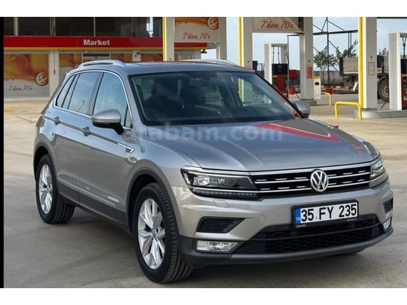 Öğretmenden Volkswagen Tiguan 1.4 TSI Comfortline 2016 Model Afyonkarahisar 163.000 km Gri (metalik)