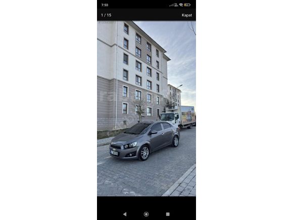 Sahibinden Chevrolet Aveo 1.4 LTZ mylnk 2012 Model
