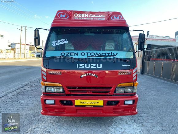 Özen Otomotiv 'den Isuzu NPR 2000 Damperli Temiz Bakımlı