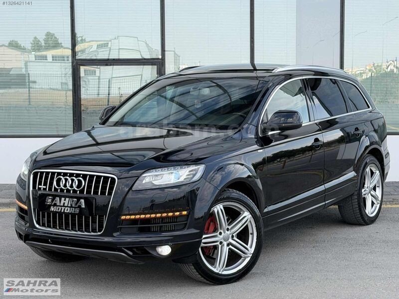 Galeriden Audi Q7 3.0 TDI Quattro 2010 Model Konya 390.000 km Siyah