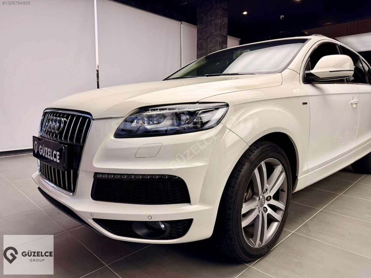 Galeriden Audi Q7 3.0 TDI Quattro 2009 Model Antalya 282.100 km Beyaz 5