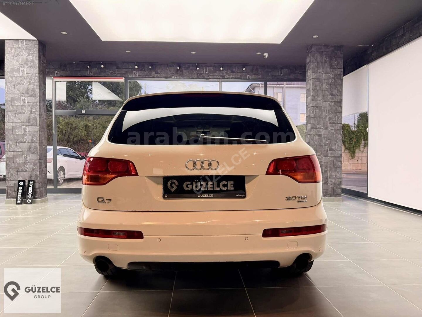 Galeriden Audi Q7 3.0 TDI Quattro 2009 Model Antalya 282.100 km Beyaz 7