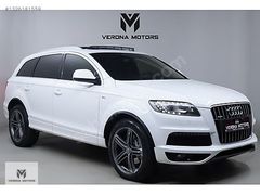 VERONA-2012 AUDİ Q7 3.0 TDİ QUATTRO S-LİNE 7 KİŞİLİK HATASIZ !