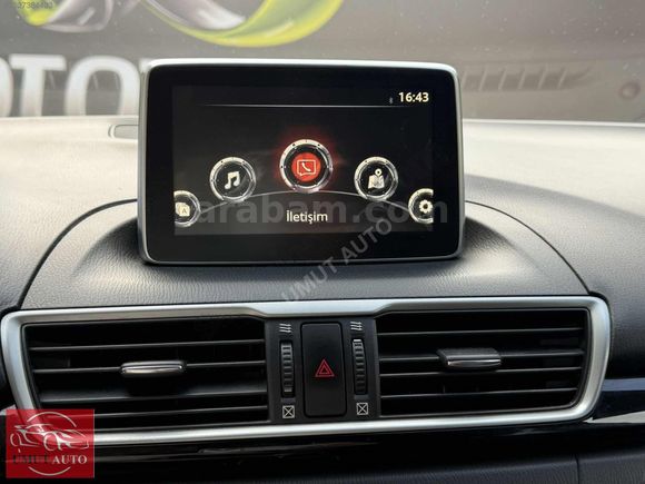 HATASZ 2014 MAZDA 3 1.5 SKYACTİVE OTOMATİK-K.ISITMA-G.GÖRÜŞ-AZKM