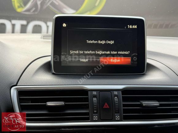 HATASZ 2014 MAZDA 3 1.5 SKYACTİVE OTOMATİK-K.ISITMA-G.GÖRÜŞ-AZKM