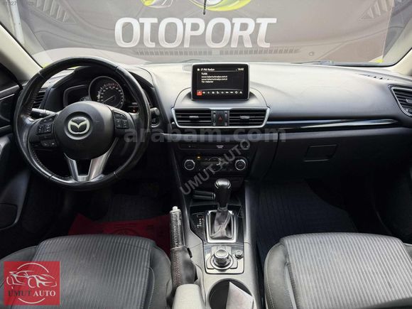 HATASZ 2014 MAZDA 3 1.5 SKYACTİVE OTOMATİK-K.ISITMA-G.GÖRÜŞ-AZKM
