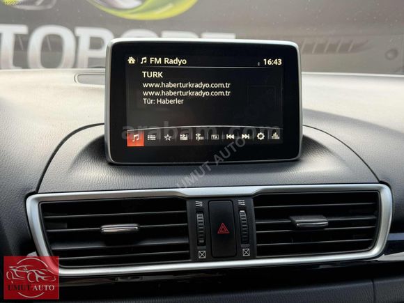 HATASZ 2014 MAZDA 3 1.5 SKYACTİVE OTOMATİK-K.ISITMA-G.GÖRÜŞ-AZKM