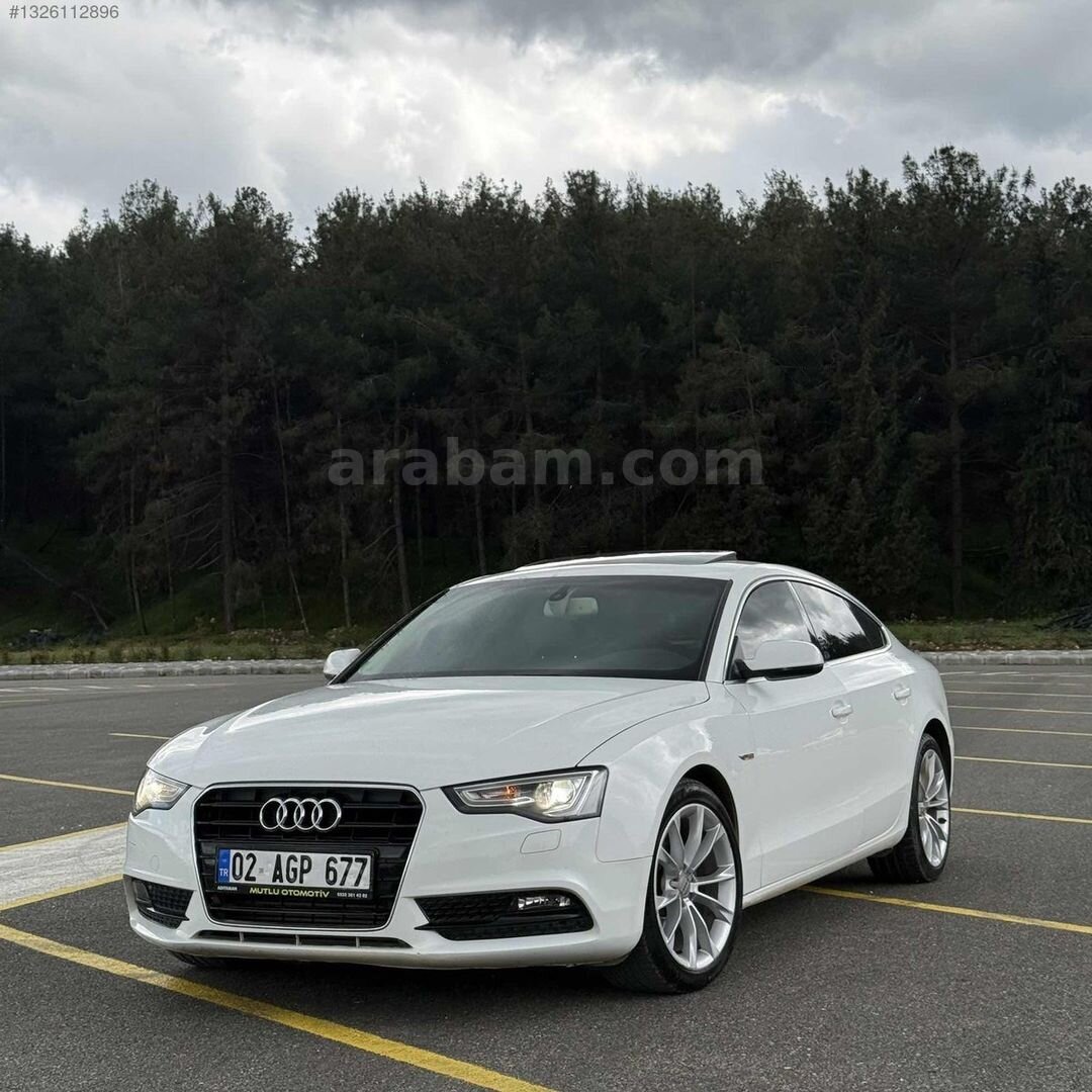 Galeriden Audi A5 Sportback 2.0 TDI 2014 Model Adıyaman 156.000 km Beyaz 3