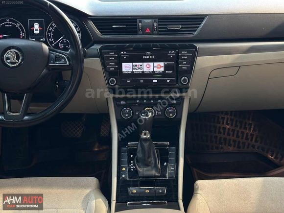 BOYASIZ 2017 MODEL SKODA SUPERB 1.6 TDI STYLE CAM TAVAN