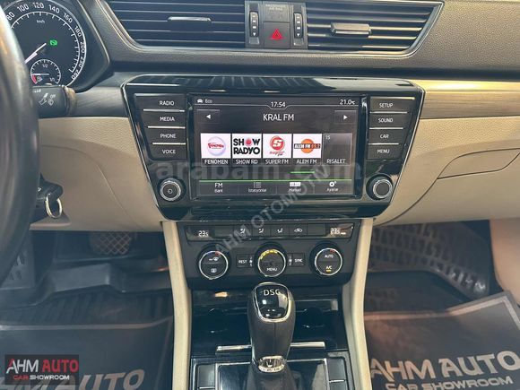 BOYASIZ 2017 MODEL SKODA SUPERB 1.6 TDI STYLE CAM TAVAN