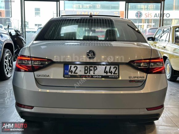 BOYASIZ 2017 MODEL SKODA SUPERB 1.6 TDI STYLE CAM TAVAN