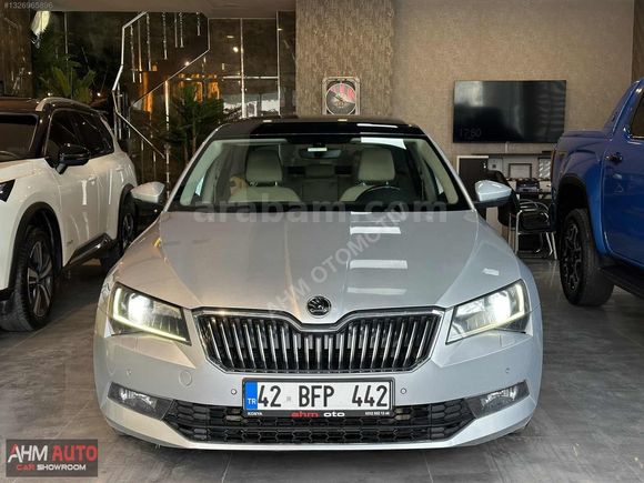 BOYASIZ 2017 MODEL SKODA SUPERB 1.6 TDI STYLE CAM TAVAN