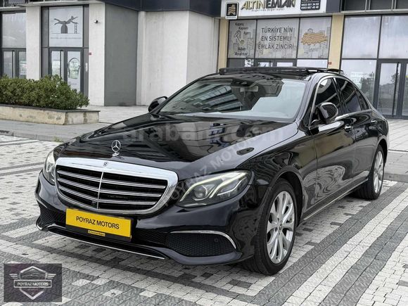 POYRAZ MOTORS'DAN E220D EXCLUSİVE 4 MATİC BAKIMLI COMMAND EKRAN