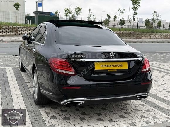 POYRAZ MOTORS'DAN E220D EXCLUSİVE 4 MATİC BAKIMLI COMMAND EKRAN