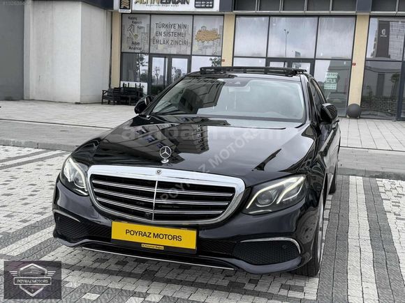 POYRAZ MOTORS'DAN E220D EXCLUSİVE 4 MATİC BAKIMLI COMMAND EKRAN