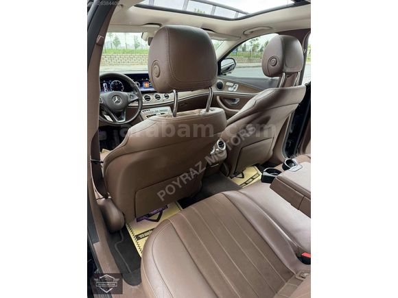 POYRAZ MOTORS'DAN E220D EXCLUSİVE 4 MATİC BAKIMLI COMMAND EKRAN