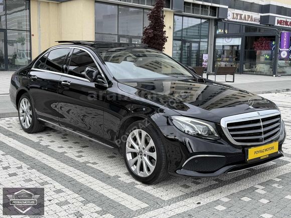 POYRAZ MOTORS'DAN E220D EXCLUSİVE 4 MATİC BAKIMLI COMMAND EKRAN