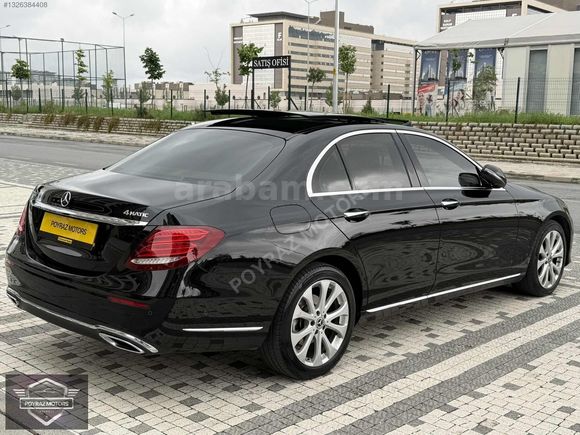 POYRAZ MOTORS'DAN E220D EXCLUSİVE 4 MATİC BAKIMLI COMMAND EKRAN