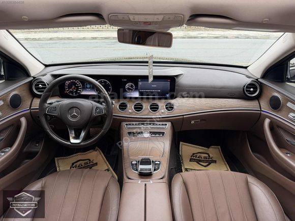 POYRAZ MOTORS'DAN E220D EXCLUSİVE 4 MATİC BAKIMLI COMMAND EKRAN