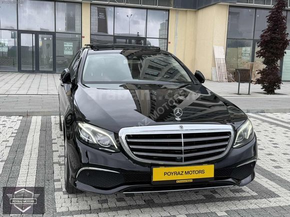 POYRAZ MOTORS'DAN E220D EXCLUSİVE 4 MATİC BAKIMLI COMMAND EKRAN