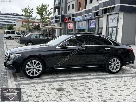 POYRAZ MOTORS'DAN E220D EXCLUSİVE 4 MATİC BAKIMLI COMMAND EKRAN