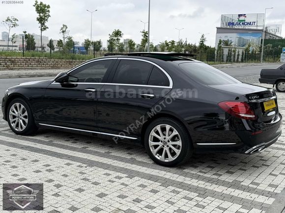 POYRAZ MOTORS'DAN E220D EXCLUSİVE 4 MATİC BAKIMLI COMMAND EKRAN