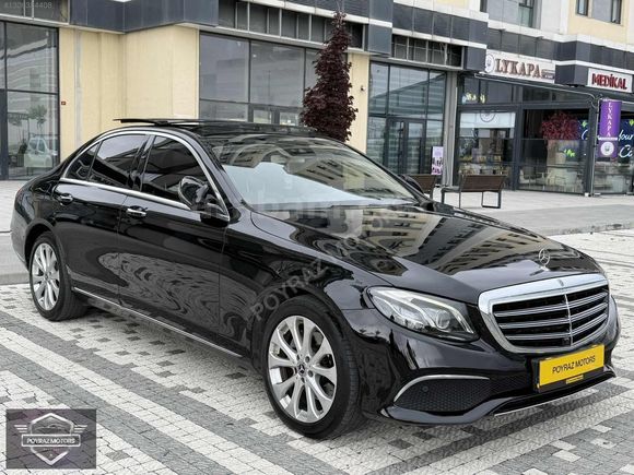 POYRAZ MOTORS'DAN E220D EXCLUSİVE 4 MATİC BAKIMLI COMMAND EKRAN