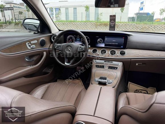 POYRAZ MOTORS'DAN E220D EXCLUSİVE 4 MATİC BAKIMLI COMMAND EKRAN
