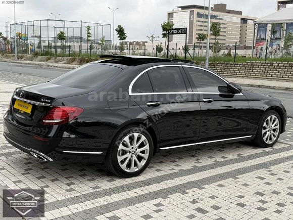 POYRAZ MOTORS'DAN E220D EXCLUSİVE 4 MATİC BAKIMLI COMMAND EKRAN