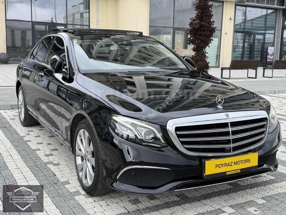 POYRAZ MOTORS'DAN E220D EXCLUSİVE 4 MATİC BAKIMLI COMMAND EKRAN