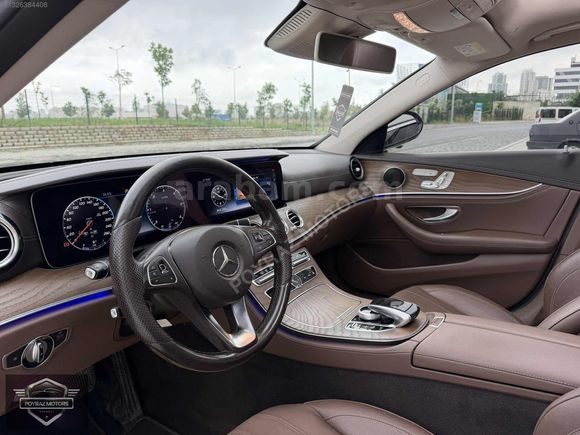 POYRAZ MOTORS'DAN E220D EXCLUSİVE 4 MATİC BAKIMLI COMMAND EKRAN
