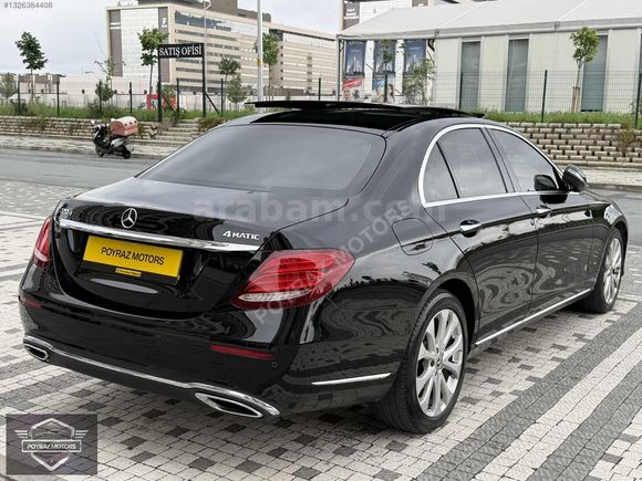 POYRAZ MOTORS'DAN E220D EXCLUSİVE 4 MATİC BAKIMLI COMMAND EKRAN