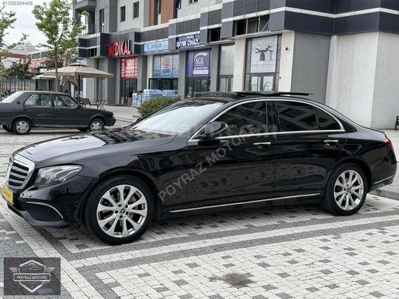 POYRAZ MOTORS'DAN E220D EXCLUSİVE 4 MATİC BAKIMLI COMMAND EKRAN